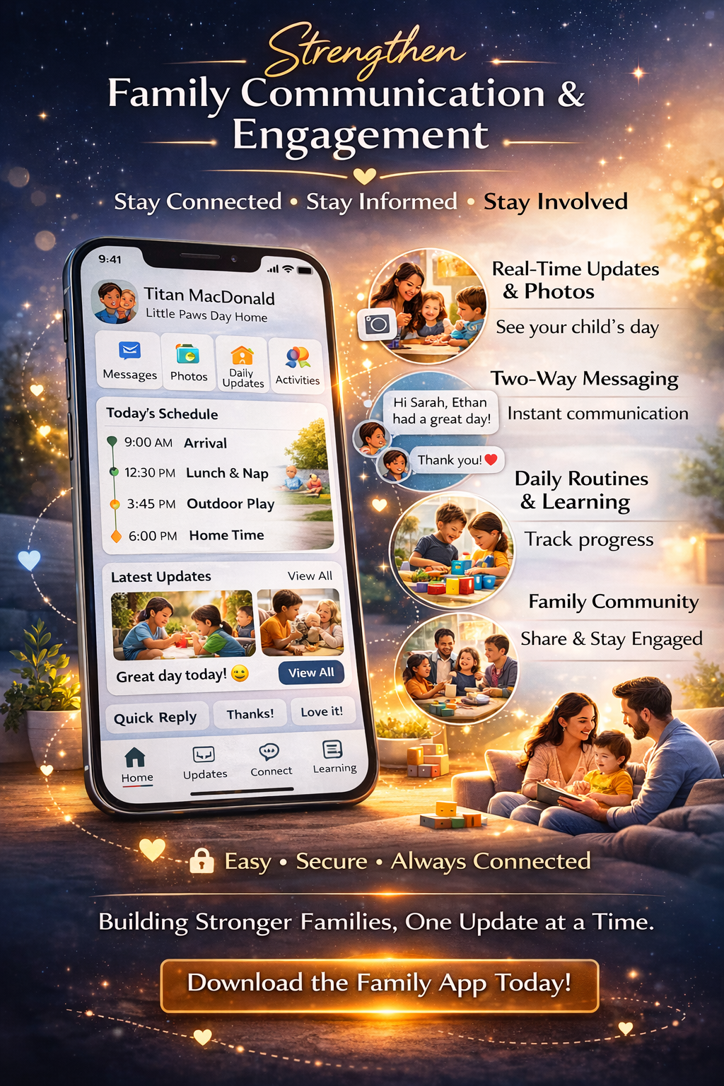 Parent app preview