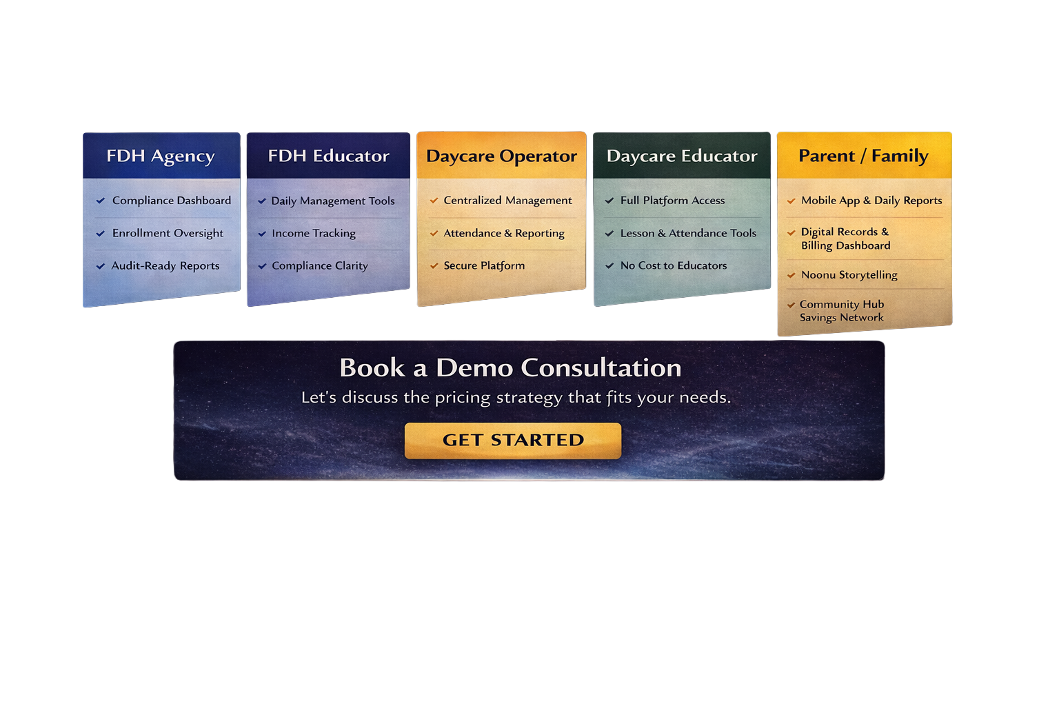 Pricing banner image