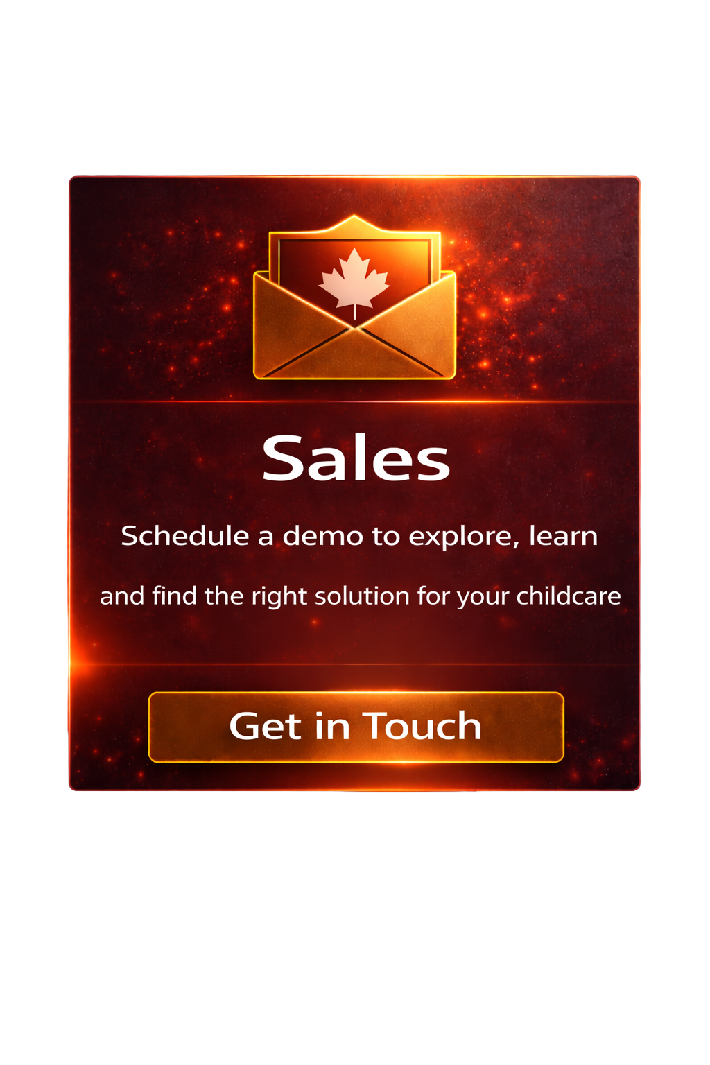 Contact Sales banner image