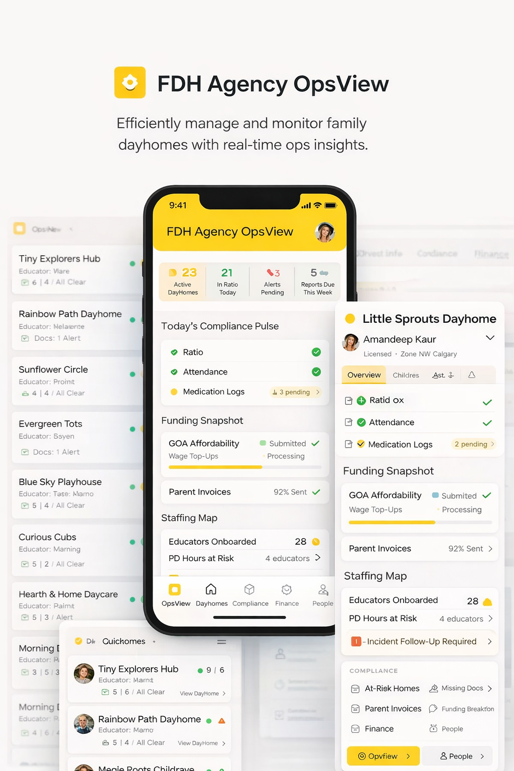 FDH Agencies OpsView preview