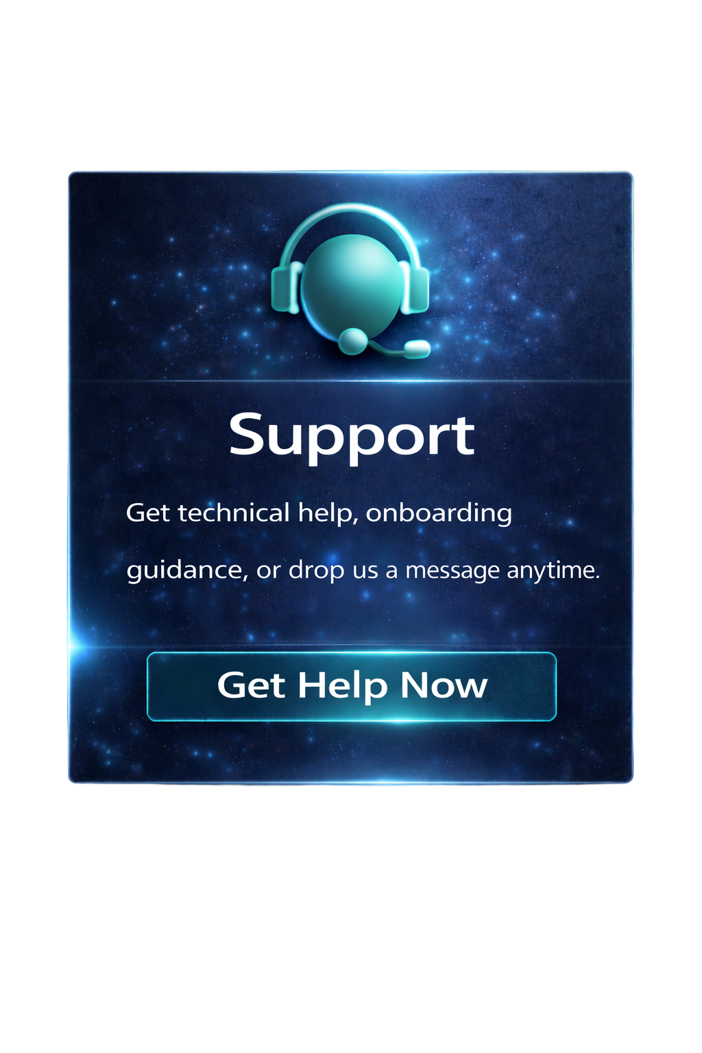 Contact Support banner image
